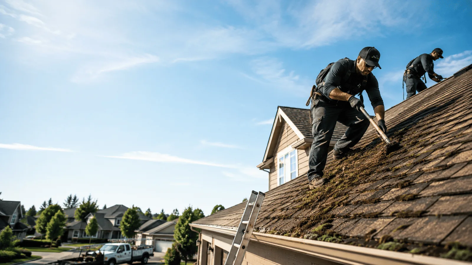 Roof Moss Removal in Cabin John, MD near me